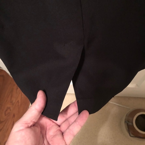 Connected Apparel Black Sleeveless Dress with Sequin Accents - Size 10 -used - Picture 5 of 8